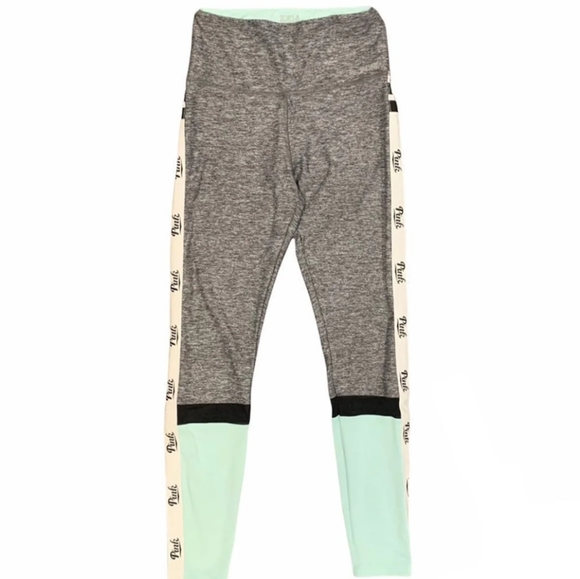 Ultimate teal&gray PINK leggings NWOT - Picture 1 of 3